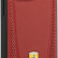 Кожаный чехол Ferrari для iPhone 13 Pro Genuine leather Curved with metal logo Hard Red (FEHCP13LRGOR)