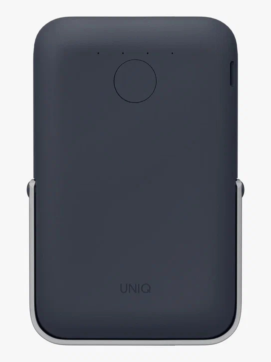 Магнитный аккумулятор с подставкой Uniq HOVEO 5000 мАч с MagSafe, Storm Blue (HOVEO-STORMBLUE)