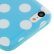 Blue and White Dot Pattern TPU Protective Case for iPhone 5C3.jpg