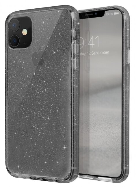 Чехол-накладка для iPhone 11 Pro Uniq LifePro Tinsel Smoke (IP5.8HYB(2019)-LPRTSMK)