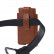 Универсальный кожаный чехол карман с креплением на ремень для смартфонов до 6.1" (коричневый)
