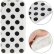 White and Black Dot Pattern TPU Protective Case for iPhone 5C.jpg