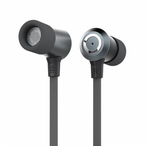 Стерео наушники Rock Mula S Stereo Lightning Earphone (RAU0563) с разъемом 8 pin, Space Grey