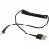 Кабель-пружина USB - 8 pin Lightning 50 - 120 см.