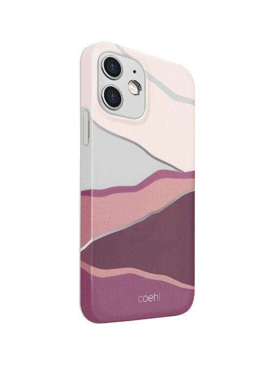 Чехол-накладка Uniq для iPhone 12 mini (5.4) COEHL Ciel Pink (IP5.4HYB(2020)-CELPNK)