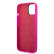 Чехол для iPhone 14 Pro Guess Liquid silicone Gold metal logo Hard Fuschia (GUHCP14LSLSMF)