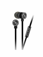 Наушники проводные с микрофоном Guess Wire Black/Silver (GUEPWIBK)