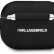 Силиконовый чехол Karl Lagerfeld Karl Silicone Case с кольцом для Airpods Pro, Black (KLACAPSILGLBK)