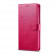 Кожаный чехол-книжка для iPhone 13 mini LC.IMEEKE с подставкой и отделениями под карточки (Red)