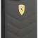 Кожаный чехол Ferrari для iPhone 13 Pro Genuine leather Quilted with metal logo Hard Grey (FEHCP13LRQUG)