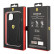 Кожаный чехол для iPhone 14 Plus Ferrari Stamped sides Hard MagSafe Black (FEHMP14MRBUK)