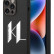 Чехол для iPhone 14 Pro Lagerfeld Liquid silicone Big KL logo Hard Black (KLHCP14LSBKLCK)