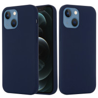 Силиконовый чехол с Magsafe для iPhone 15 (Navy Blue)