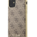 Чехол-накладка для iPhone 11 Guess 4G collection Hard, Brown (GUHCN61G4GB)
