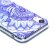 Силиконовый чехол для iPhone XR Синий узор