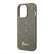 Чехол для iPhone 14 Pro Guess PC/TPU Glitter flakes w Metal logo Hard Green (GUHCP14LHGGSHN)