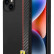 Чехол для iPhone 14 Plus Ferrari PU Smooth/Carbon Vertical with metal logo Hard Black (FEHCP14MAXBK)