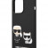 Чехол для iPhone 14 Pro Lagerfeld Liquid silicone Karl & Choupette Hard Black (KLHCP14LSSKCK)