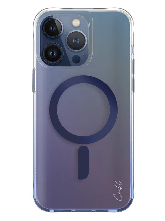 Чехол для iPhone 15 Pro Uniq COEHL Dazze Azure с MagSafe Blue