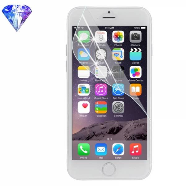 Мерцающая защитная пленка Calans для iPhone 6 / 6S Diamond Screen Protector (японский полимер)