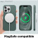 Чехол-накладка для iPhone 13 Pro Max Elago Soft silicone (Liquid) Midnight Green (ES13SC67-MGR)