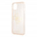Чехол для iPhone 13 mini Guess TPU 4G Big logo Hard Glitter Gold (GUHCP13SPCUGL4GGO)