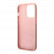 Чехол для iPhone 14 Pro Guess PC/TPU Glitter flakes w Metal logo Hard Pink (GUHCP14LHGGSHP)