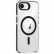 Прозрачный чехол с Magsafe для iPhone 16e, Airbag с усиленной защитой TPU + TPE + PC (Black)
