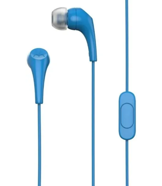 Наушники Motorola Earbuds 2, 3.5 mm, Blue (SH006BL)