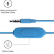 Наушники Motorola Earbuds 2, 3.5 mm, Blue (SH006BL)