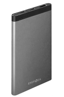 Портативный аккумулятор EnergEA АКБ внешняя Alupac 5000C, Li-pol, USB, Input USB-C/Micro-USB, Gunmetal (AP-5000C-GUN)