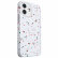 Чехол-накладка Uniq для iPhone 12 mini (5.4) COEHL Terrazzo White (IP5.4HYB(2020)-TEZWHT)