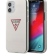 Чехол-накладка для iPhone 12 mini (5.4) Guess Shiny Triangle logo Hard PC/TPU, White (GUHCP12SPCUCTLWH)
