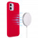 Силиконовый чехол с Magsafe для iPhone 15 Pro (Red)
