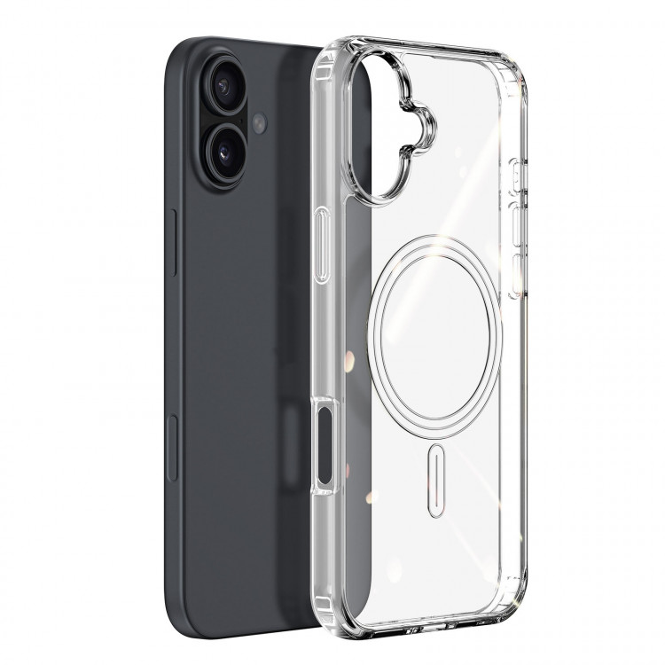 Прозрачный чехол с Magsafe для iPhone 16 Dux Ducis, Clin Mag Series, TPU