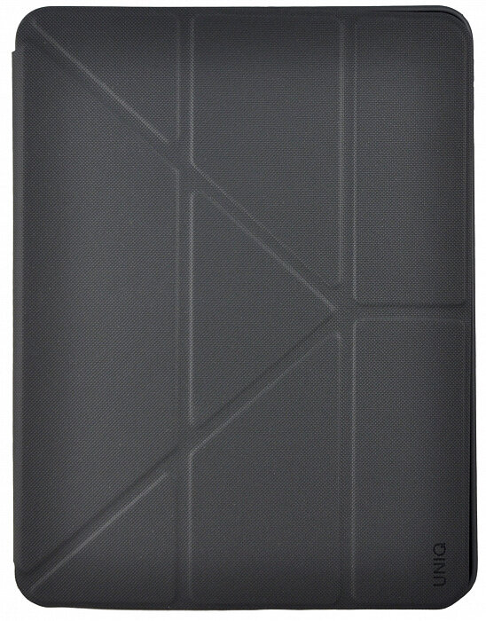 Кожаный чехол Uniq для iPad Pro 12.9 Transforma Rigor с отсеком для стилуса Black (NPDP12.9(2018)-TRIGBLK)