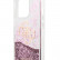 Чехол для iPhone 13 Pro Guess Liquid Glitter 4G Big logo Hard Pink (GUHCP13LLG4GPI)