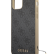 Чехол-накладка для iPhone 12 mini (5.4) Guess PU 4G Charms collection Hard, Grey (GUHCP12SGF4GGR)