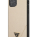 Чехол-накладка для iPhone 12 Pro Max (6.7) Guess Saffiano Triangle metal logo Hard PU, Gold (GUHCP12LVSATMLLG)