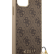 Чехол-накладка для iPhone 12 mini (5.4) Guess PU 4G Charms collection Hard, Brown (GUHCP12SGF4GBR)