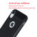 Защитный чехол для iPhone XR с карбоновыми вставками (Navy blue)