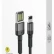 Кабель Baseus Cafule с реверсивным USB-Lightning 2.4A Kevlar Black, 1 метр