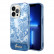 Чехол для iPhone 14 Pro Guess PC/TPU Toile de Jouy w Electroplated camera Hard Blue (GUHCP14LHGPLHB)