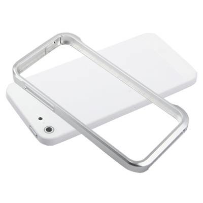 Vapor 5 - Металлический бампер чехол для iPhone 5 \ 5S bumper (серебр.)