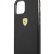 Чехол-накладка для iPhone 11 Ferrari On-Track PU Leather Urban Hard Black (FESSCHCN61BK)