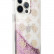 Чехол для iPhone 13 Pro Guess Liquid Glitter Peony Hard Pink (GUHCP13LLGPEPI)