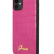 Чехол-накладка для iPhone 11 Guess Animal Croco with metal logo Hard PU, Pink (GUHCN61PCUMLCRPI)