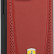 Кожаный чехол Ferrari для iPhone 13 Pro Max Genuine leather Curved with metal logo Hard Red (FEHCP13XRGOR)