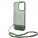 Чехол для iPhone 14 Pro Guess PC/TPU Translucent w Electoplated camera Hard + hand Strap Green (GUHCP14LHGCOHA)