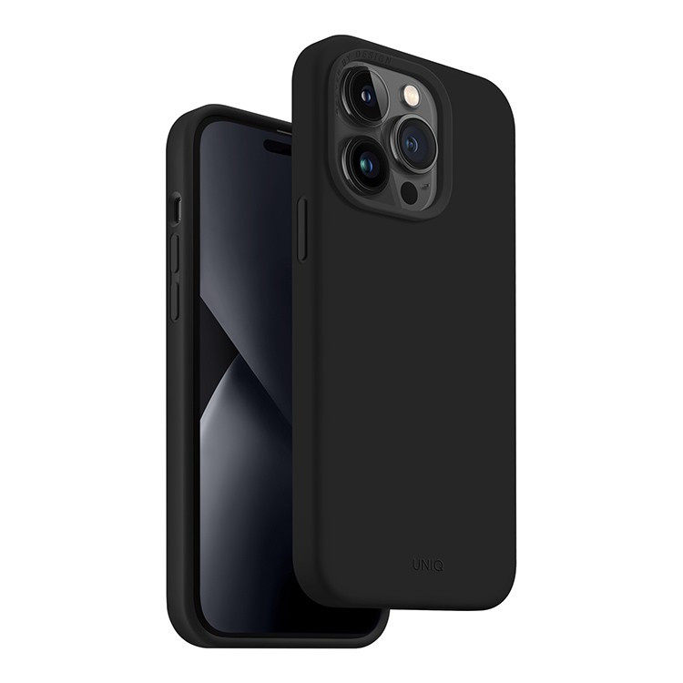 Чехол для iPhone 14 Pro Uniq LINO Black (IP6.1P(2022)-LINOBLK)